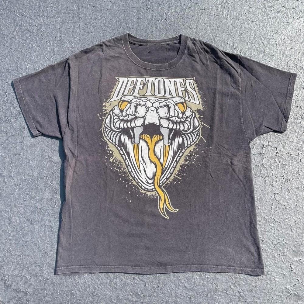Vintage Deftones Snake Classic T-Shirt Unisex Cotton Full Size S-4XL LI1601 Unisex T-Shirt