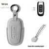 Luxurious Suede Key Case for Geely Panda Mini - Unisex Full Coverage Shell