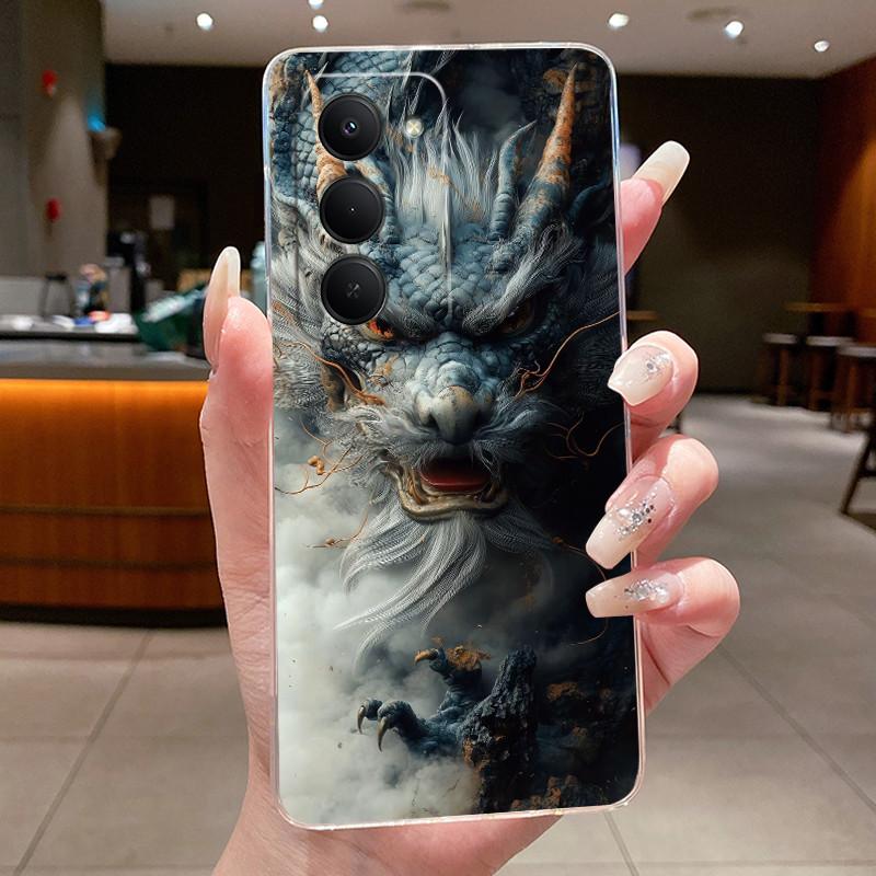 Для Redmi15 5G 2025 Для Xiaomi Redmi 15 5G Роскошный Милый Крутой Мальчики Девочки Мягкий силиконовый Чехол для Телефона Задняя крышка Прозрачный ТПУ Корпус