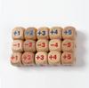 TOYGER Wooden Counter Dice [Compatible with Shadowverse EVOLVE] 15-Piece Set