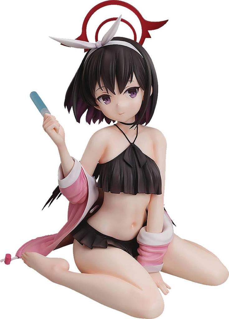FREEing Blue Archive Mashiro Shizuyama Swimsuit Scale Plastic Painted Complete Figure Ver. 1/4