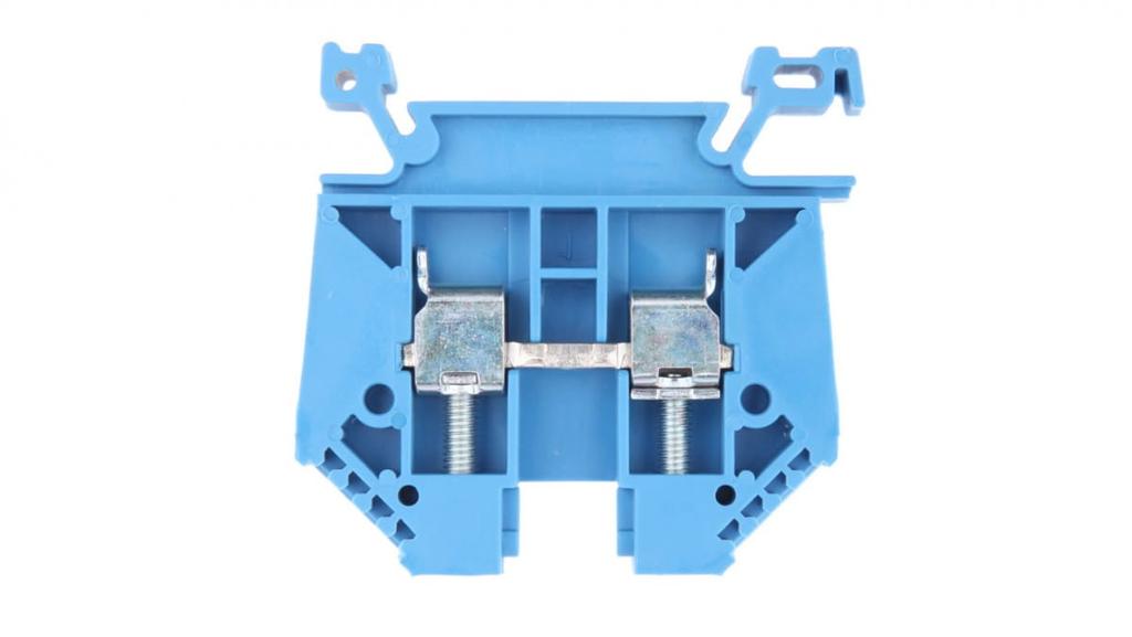 2-Wire Rail Connector 6Mm2 Blue Euro 6/35 43401Bl