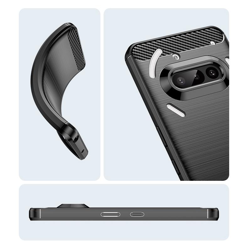 Для Nothing Phone 3a Чехол Nothing Phone 3a Чехол Противоударный Силиконовый Матовый ТПУ Защитный Чехол для Телефона Nothing Phone 3a