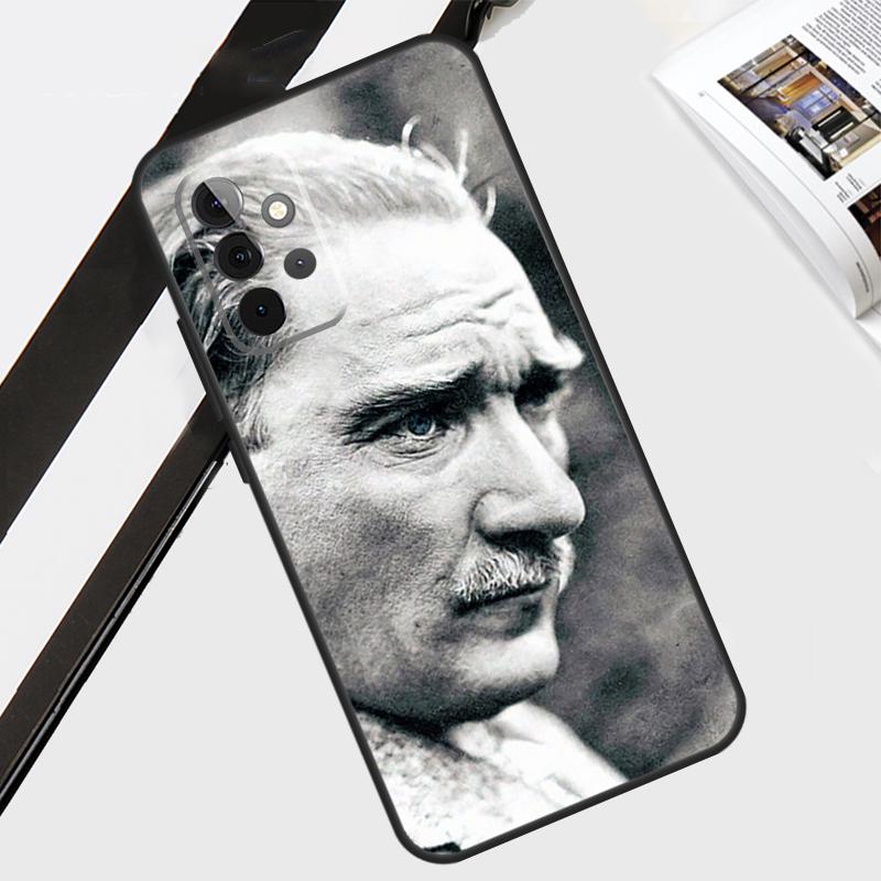 Кейс Мустафа Кемаль Ататюрк Для Samsung Galaxy A12 A22 A32 A52 A56 A36 A26 A16 A06 A54 A34 A14 A13 A53 A15 A35 A55