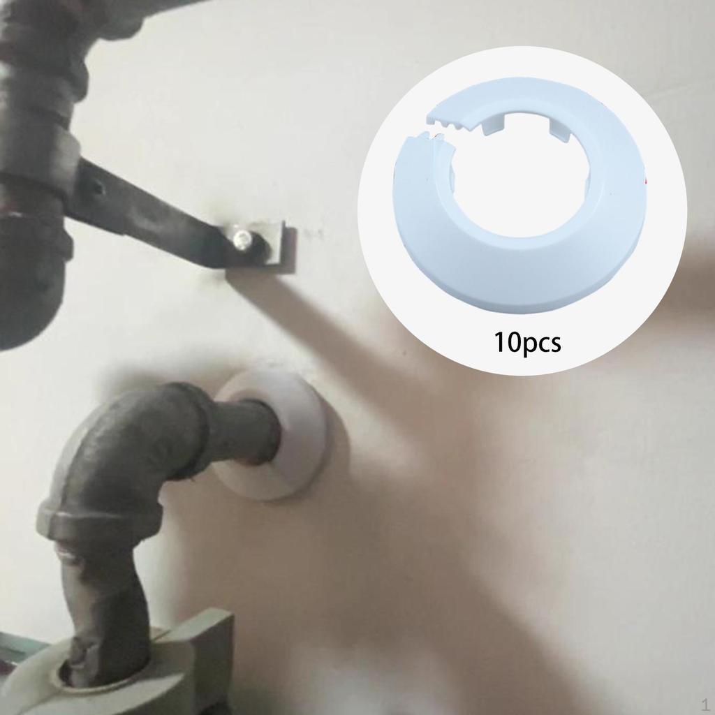 10 штук Крышки фланцев водопроводных труб Нагрев Быстрая установка Декоративные Многоцелевые