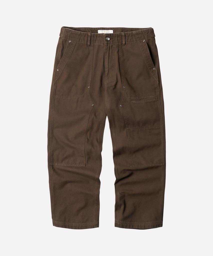 Брюки FRIZMWORKS из ткани Jungle Cloth с усиленными коленями _ Коричневые