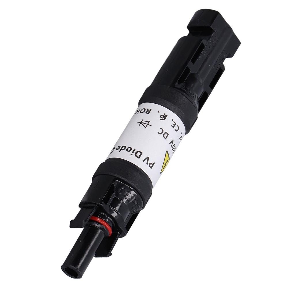 Самоблокирующаяся система Солнечный фотоэлектрический диодный разъем Фотоэлектрический разъем Установка солнечной панели