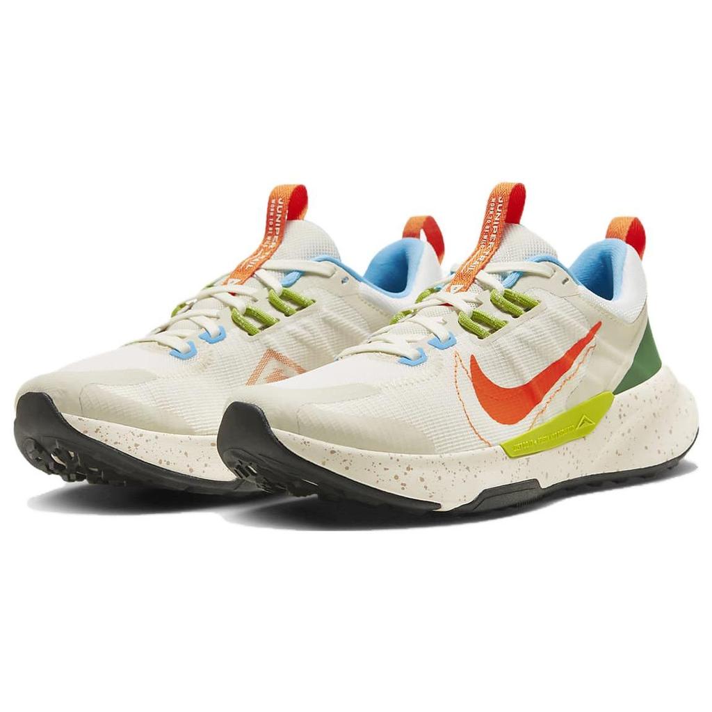Nike Женские кроссовки Juniper Trail 2 Удобные Легкие Амортизирующие Нескользящие Низкие Кроссовки Белые Оранжевые FN3450-181