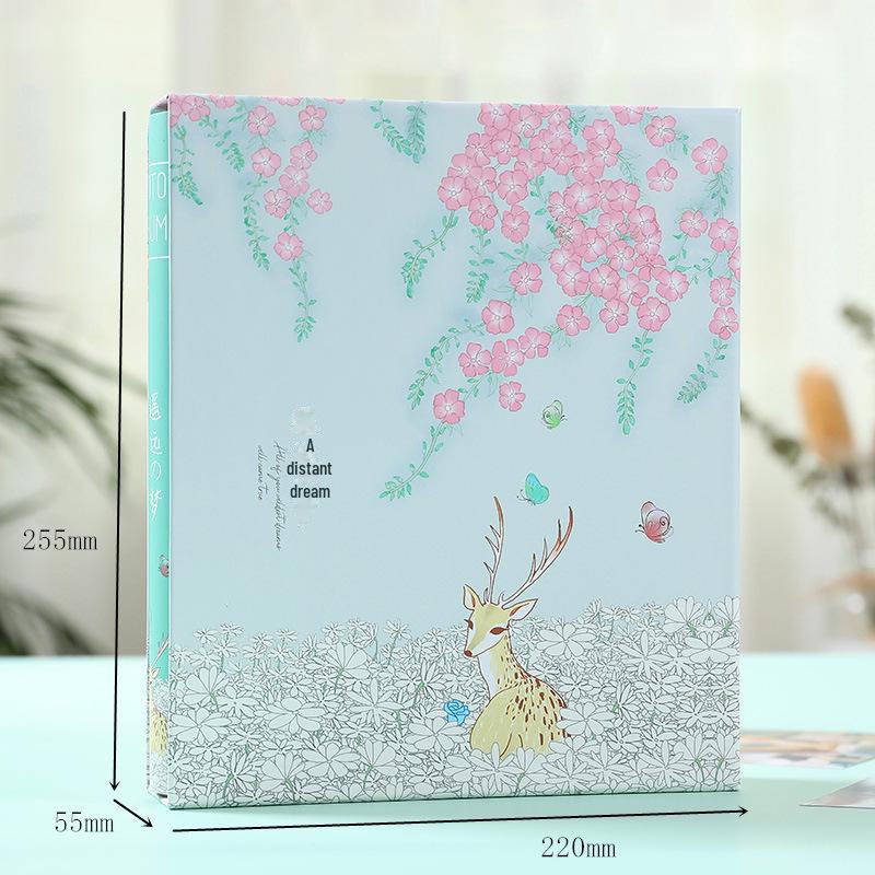 Large Capacity Family Photo Album for Children's Growth - 6-Inch Baby Keepsake Album
