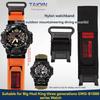GWG-B1000 Нейлоновый ремешок для часов Casio G-SHOCK 5713 GWG-B1000EC-1A Модифицированный холщовый ремешок для часов мужской Браслет наручный