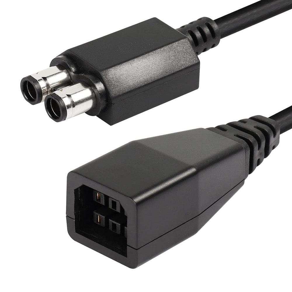 1x Кабель-конвертер питания для Xbox 360 к Xbox 360 Slim, переходная линия, черный