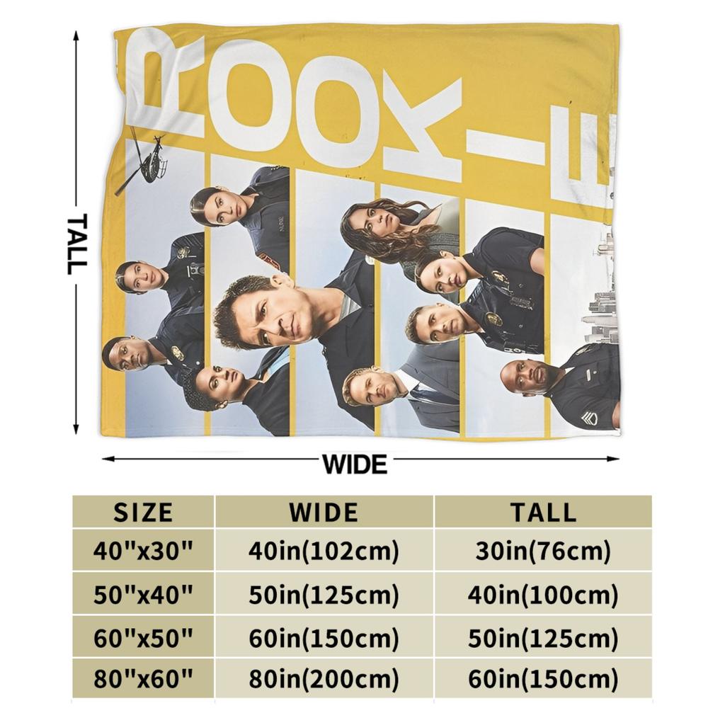 The Rookie TV Show Flannel Blankets Soft Throw Blanket for Living Room Picnic Graphic Bedspread Sofa Bed Cover