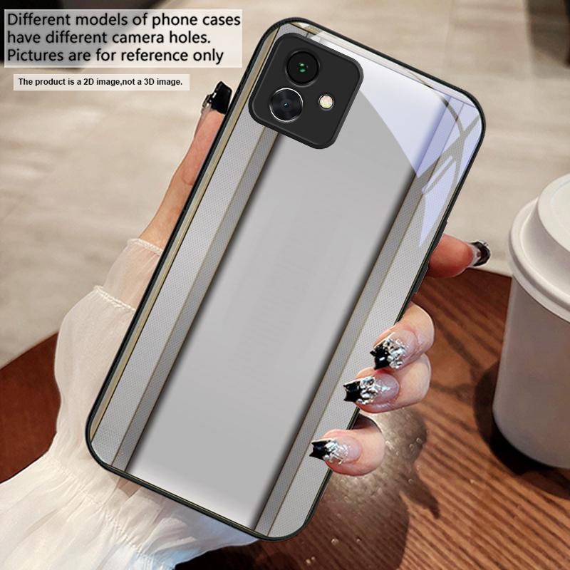 Золотисто-оранжевая рамка Для Samsung M02 12 Note 8 9 10 20 A 01 A02 A03 Core 04 05 06 10 12 13 14 15 A16 стекло Ультра чехол для телефона