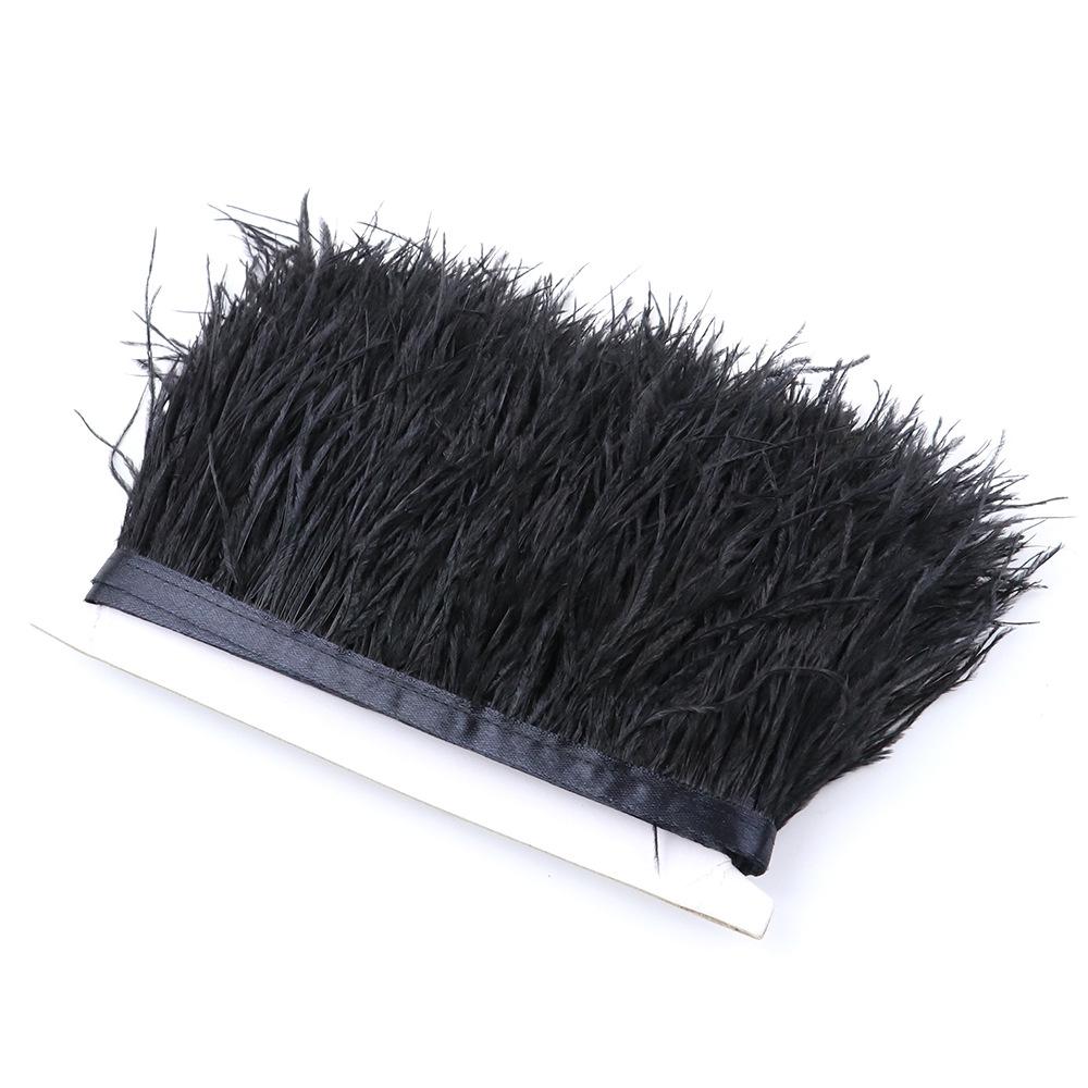 Кромка из страусиных перьев, материал из перьев своими руками, кружевная одежда, 10 м 