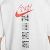 Nike Спортивная одежда Карточка ответов 2025 Экзамен в старшую школу Полный балл Спортивный повседневный футболка с круглым вырезом с коротким рукавом Мужская футболка Белый IH0835100