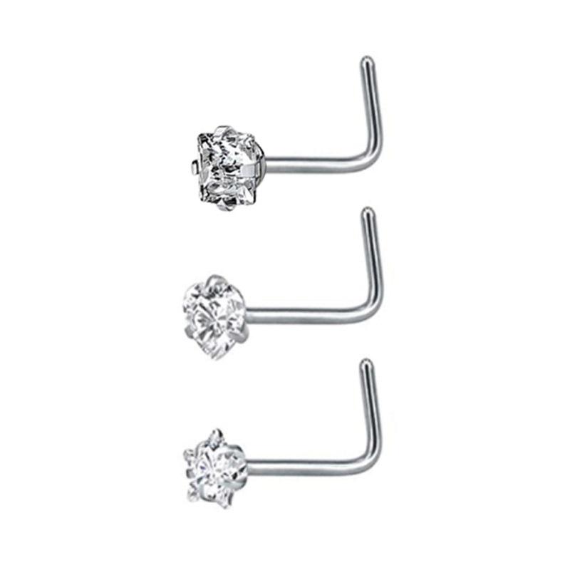 Многофункциональный вермикулит для носа, украшение для носа, персиковое сердце, вермикулит, носовой прокол, ювелирные изделия