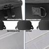 Heavy Duty Controller Storage Box Lightweight Travel Carrying Case with Shoulder Strap for Studio Host Accessories