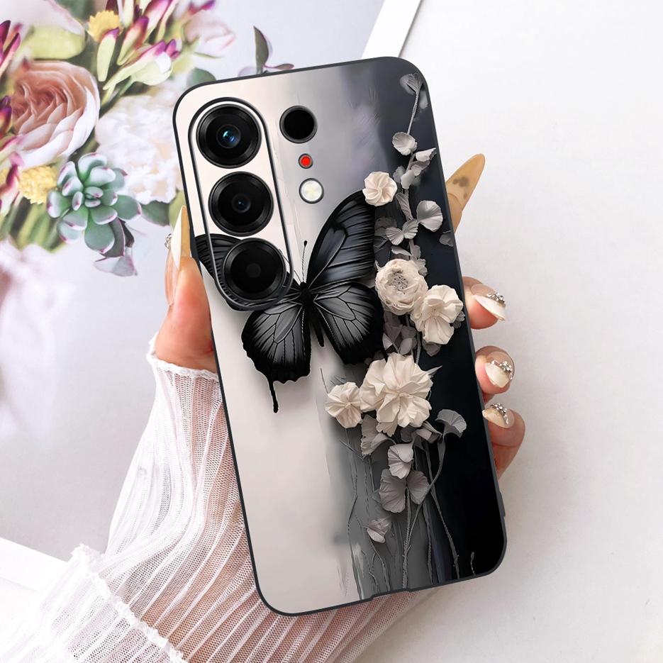 Чехол для Tecno Camon 50 4G CN5 Милый Лев Модный Расписной Чехол Мягкий ТПУ Чехол для Телефона Для Tecno Camon 50 Pro 4G CN5c Camon50 Fundas
