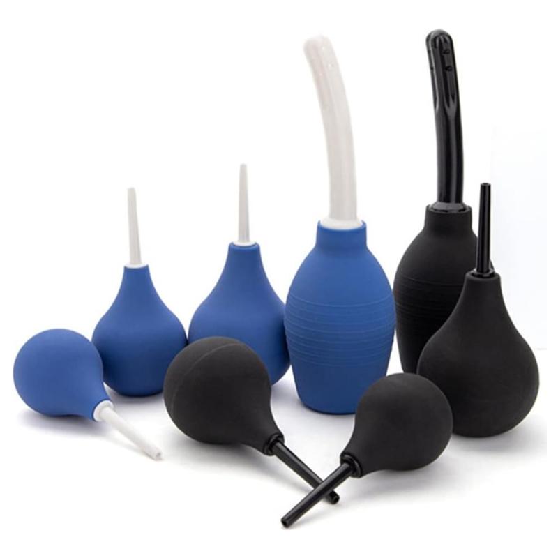 1Pc 89/160/220/310ML Anal/Vaginal Enema Ball Flush Colonic Flush Rectal Syringe Cleaner