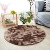 Plush Round Carpet Fluffy Soft Shaggy Rug For Bedroom Chair Mat Bathroom Mat Cute Girl Room Beside Mat 23 Colors Home Decoration