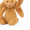 Jellycat Bonnie Rabbit Series Shy Gold Bonnie Rabbit Companion Doll Plush Doll 31cm High