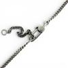 GUCCI Necklace Silver Women Diamante motif used