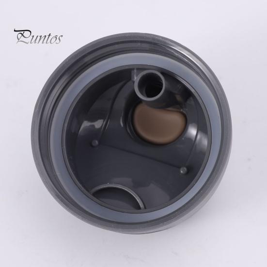 Water Bottle Lid with Straw BPA-Free Food Grade Plastic Cup Lid with Handle Splash Resistant Lid Replacement Straw Caps for Coffee Mug Cooler Cup