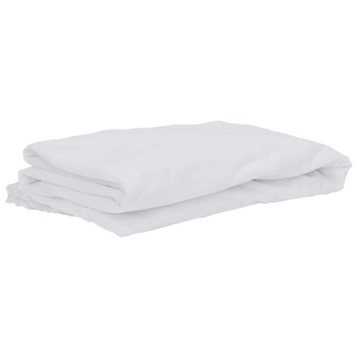 VidaXL Protège-matelas blanc 120x200 cm imperméable, drap de lit, literie, housse de drap-housse, drap-housse, housse de 4100153