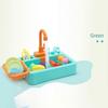 Analog Electric Dishwasher Sink Children's Role Playing Kitchen Set Toys Kids Toy Pretend Play Accessory [jkw]