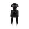BCF2054 10 Pieces Push Type Retainer for Mercedes Black Nylon Head Size: 15x8.33mm Stem Length: 12.8mm Fits Into: 7.5mm