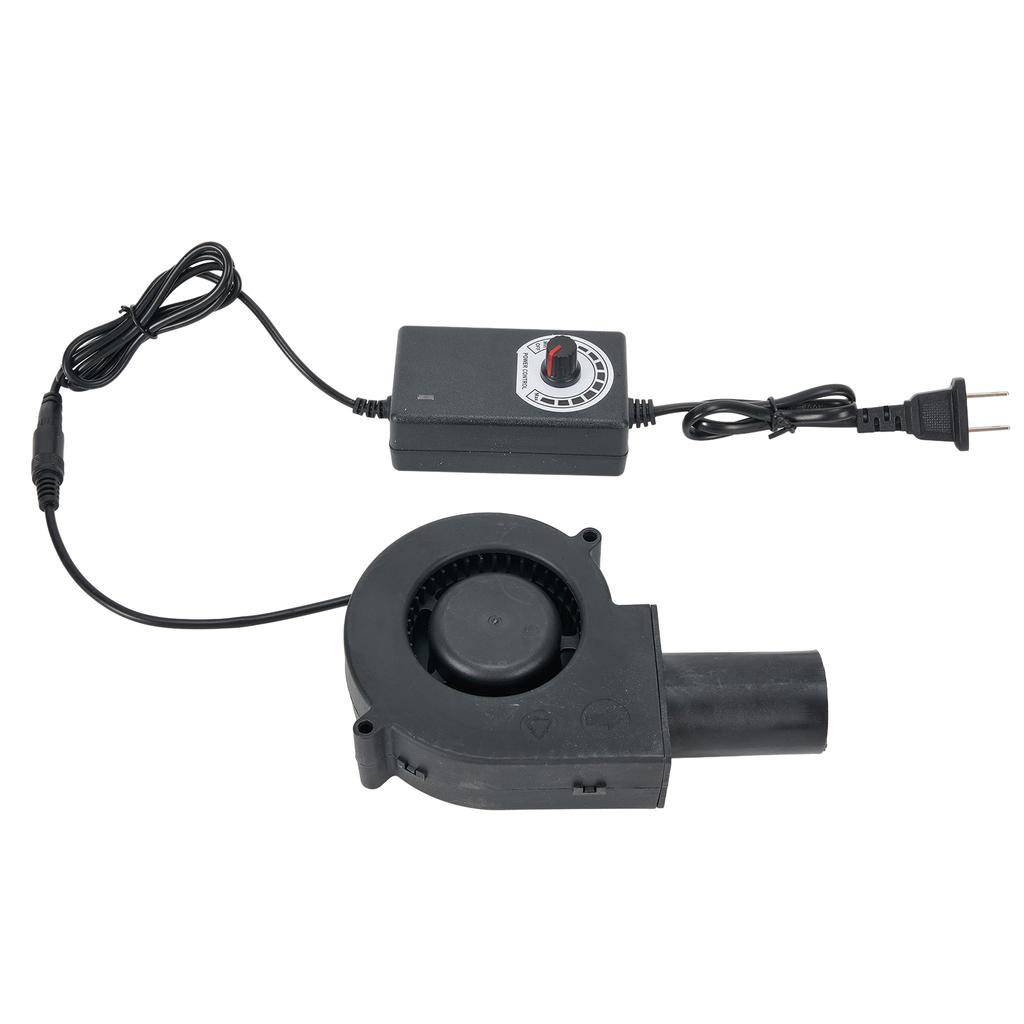 Регулятор скорости вентилятора для воздуходувки для нагревателя барбекю 97 мм Вентилятор с регулируемой скоростью для AV-шкафа для автомобиля Портативная машина