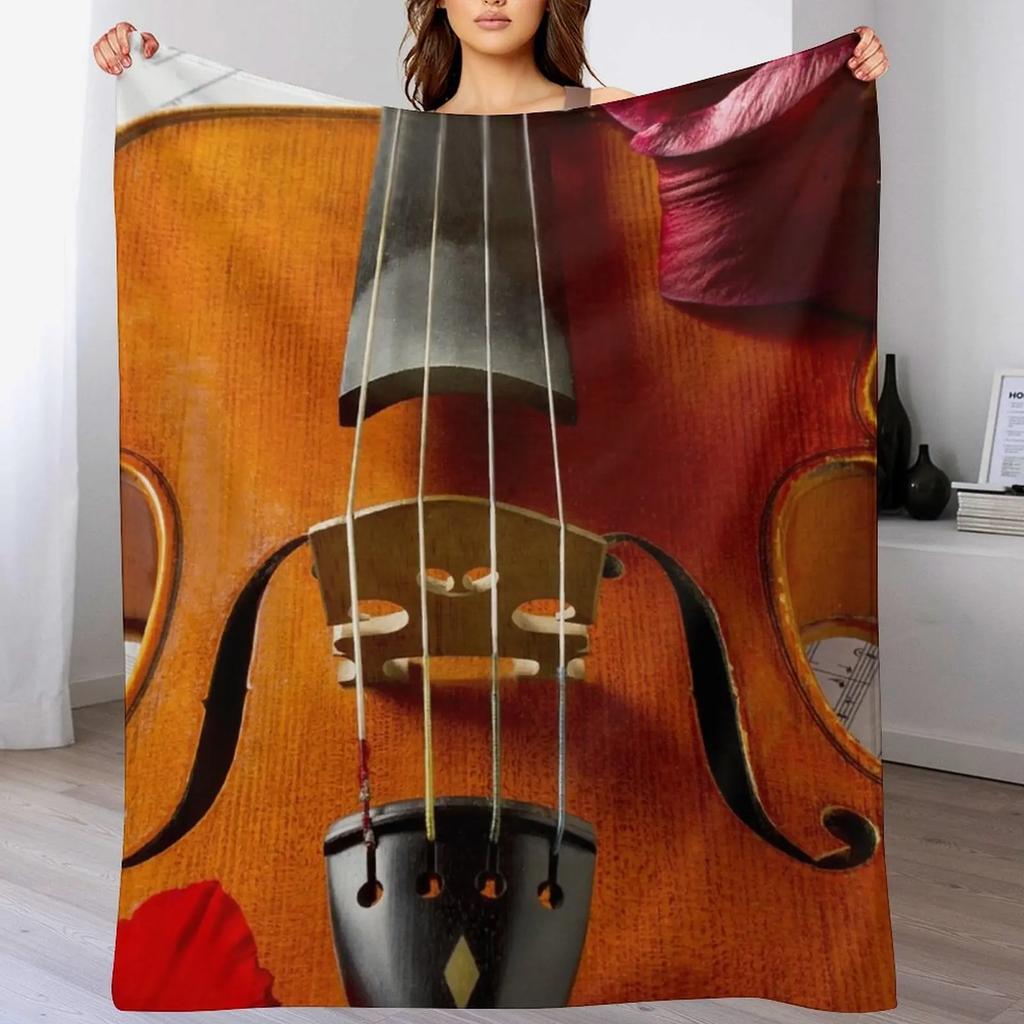 The Viola Throw Blanket Soft Cozy Blanket for Pet Kids Adults
