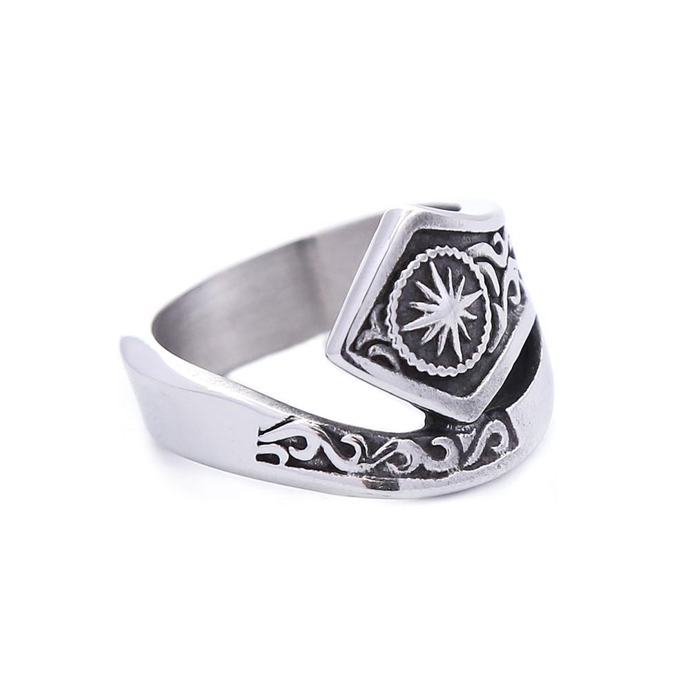 Модные простые кольца из нержавеющей стали 316L для мужчин и женщин, Панк Хип-Хоп, Квадратное кольцо-печатка с плоским верхом, Шарм, Вечерние украшения, Подарки