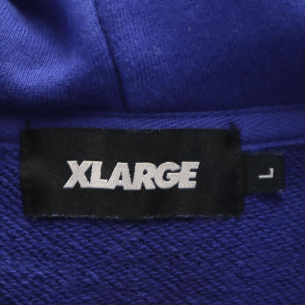 XLARGE Back print Keith Long sleeve Sweatshirts L blue Keith Men's Used