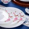Jingdezhen Bone China Dinnerware - Peach Blossom Series