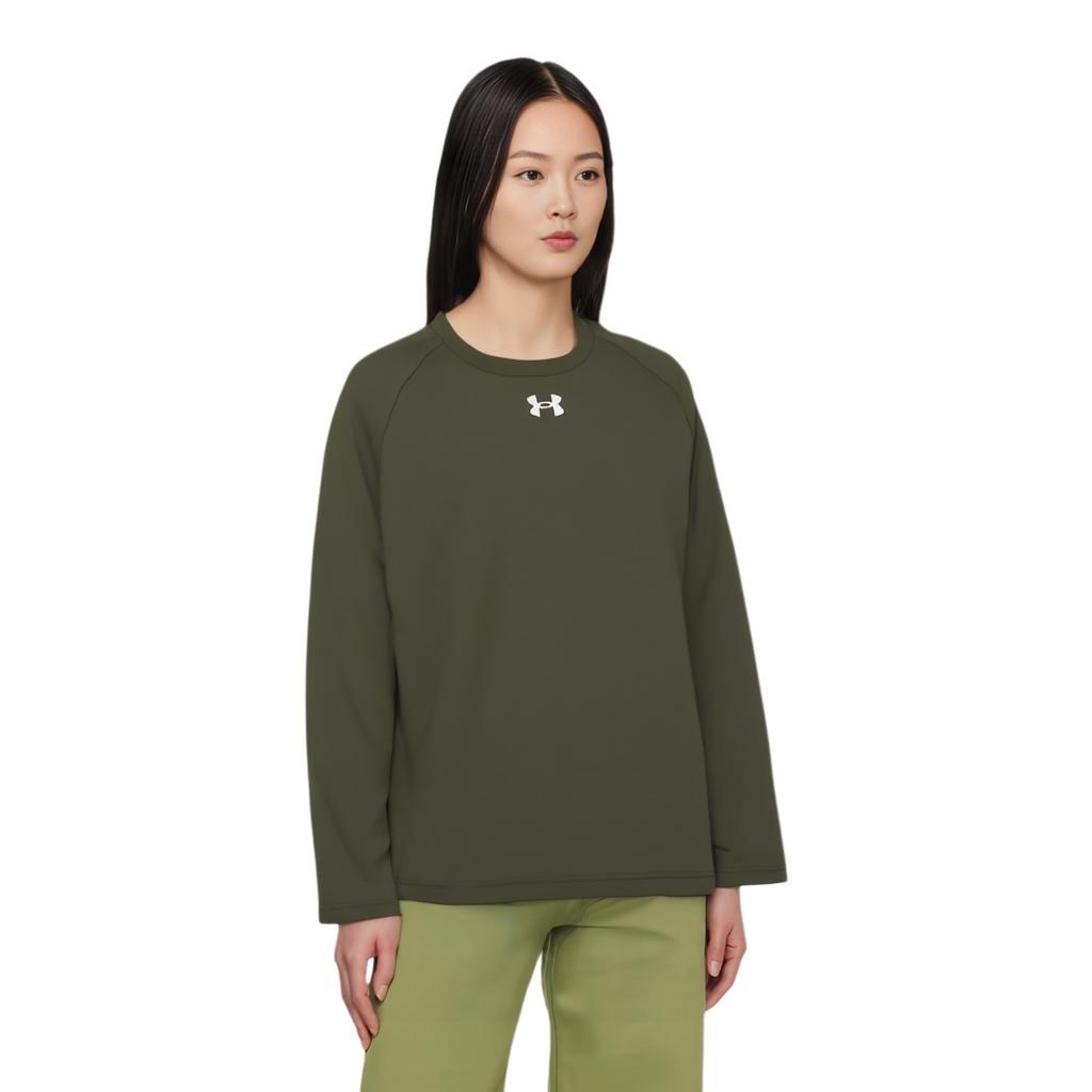 Under Armour Sweatshirts Unisex Green Crew Neck Moderate Other 25600302-390