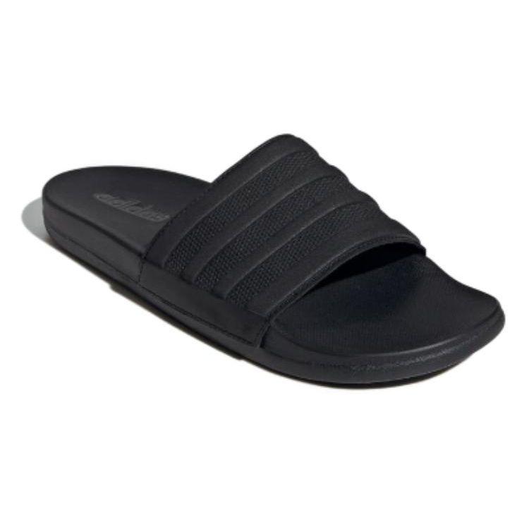 Adidas Adilette Comfort Slide Triple Black Unisex Sneakers Core-Black ID3406