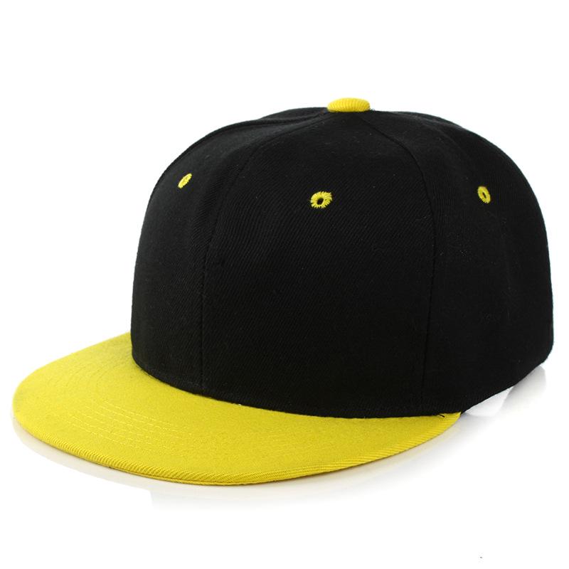 Классическая кепка Snapback Хип-хоп с плоским козырьком Бейсболка Прострочка Тракер Регулируемая