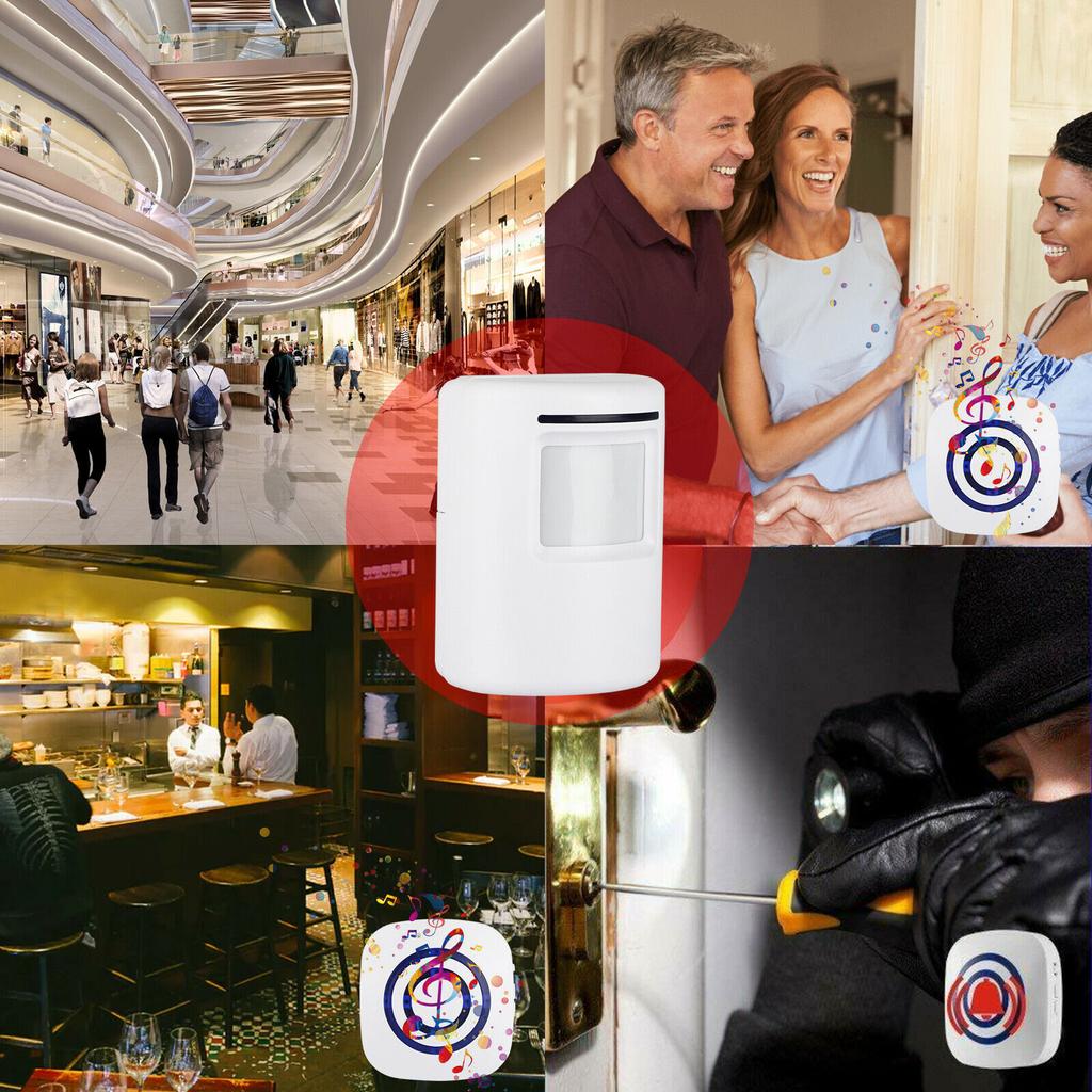 Беспроводной датчик движения, сигнализация, домашняя безопасность, дверной звонок, система оповещения