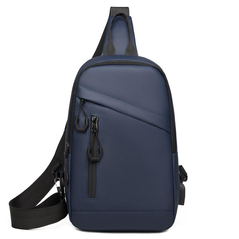 Мужская нагрудная сумка модная и простая новая сумка-мессенджер для отдыха и спорта на плечо маленькая сумка уличный рюкзак для поездок на работу