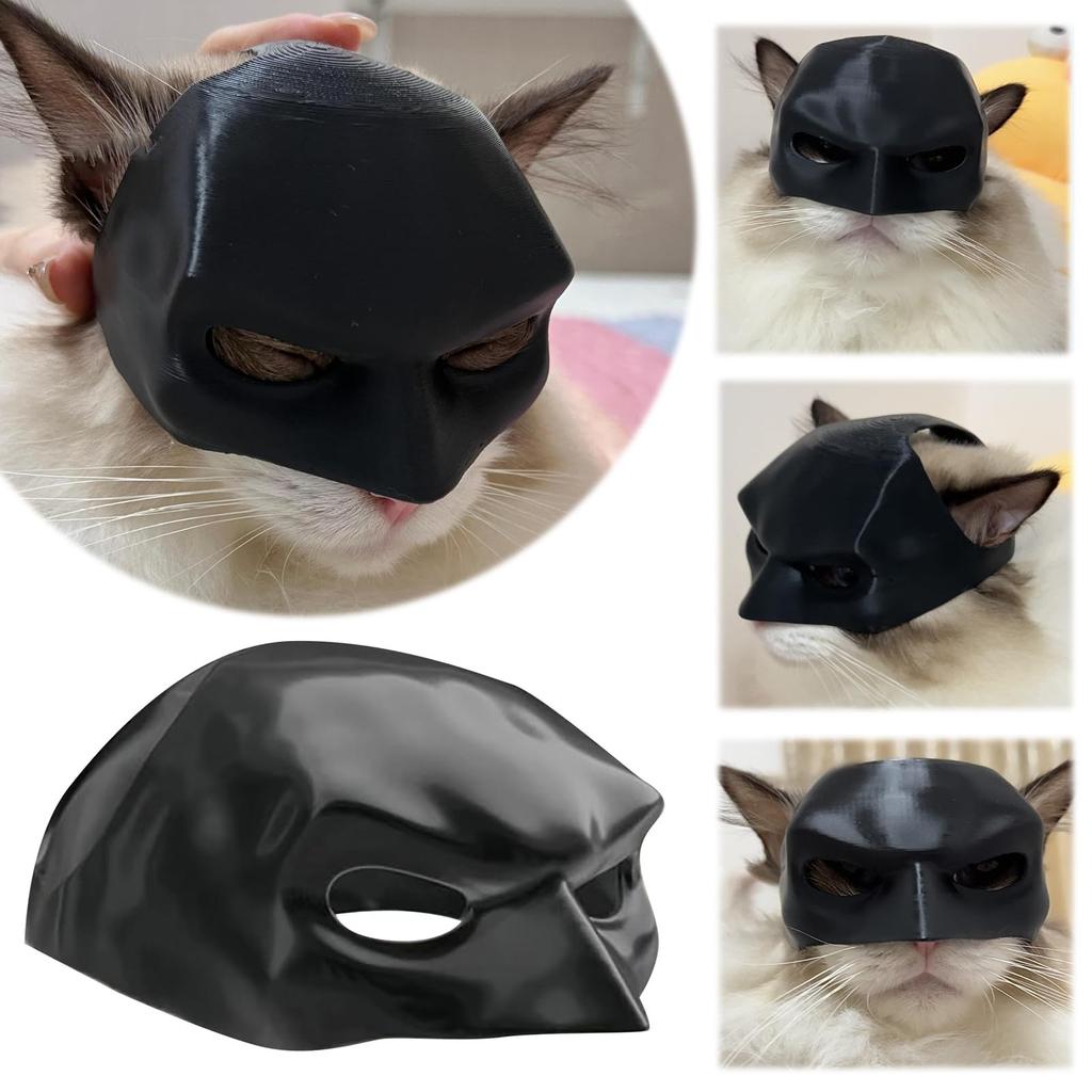 Cat Batman Bat Cat Cat Bat Cosplay Bat Cat Mask for Personalized Cat Bat Cosplay Bat Cat Mask for Pet Halloween Gift for Cats [HARUMAKI] Mask, Mask,