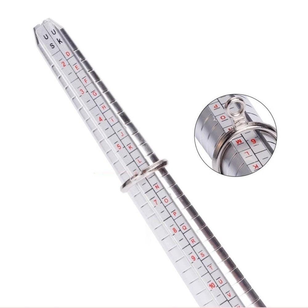 Accurate Measurement Ring Measurement Tool Finger Ring Gauge Kit Jewelry Sizing Measuring