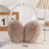 Soft Plush Ear Covers Anti-rabbit Fur Pearl Ear Protect Fashion Ear Muffs  Women