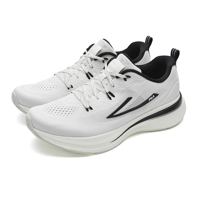 Fila NUVOLE 1+ Амортизация Устойчивость к истиранию Дышащие Покрытие Легкий Отскок Низкие Кроссовки для бега Мужские Белые A12M521131FBA