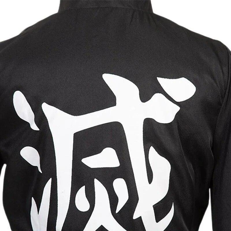 Аниме Demon Slayer Косплей Костюм Tokitou Muichirou Косплей Kimetsu No Yaiba Kisatsutai Униформа Парик Одежда для Хэллоуина