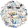 35pcs Whimsical Cartoon Birds Stickers Cute Daily Life Animal Stickers  Stickers For Notebook Luggage Mobile Phone Cup DIY