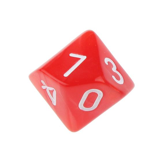 10 шт. Многогранные кубики D10 однотонные для ролевой игры TRPG, реквизит для вечеринки, подарок