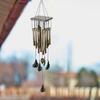 Decorative 4 Styles Attractive Rustproof 12 Tubes Wind Chime Garden Pendant Wind Chime Pendant