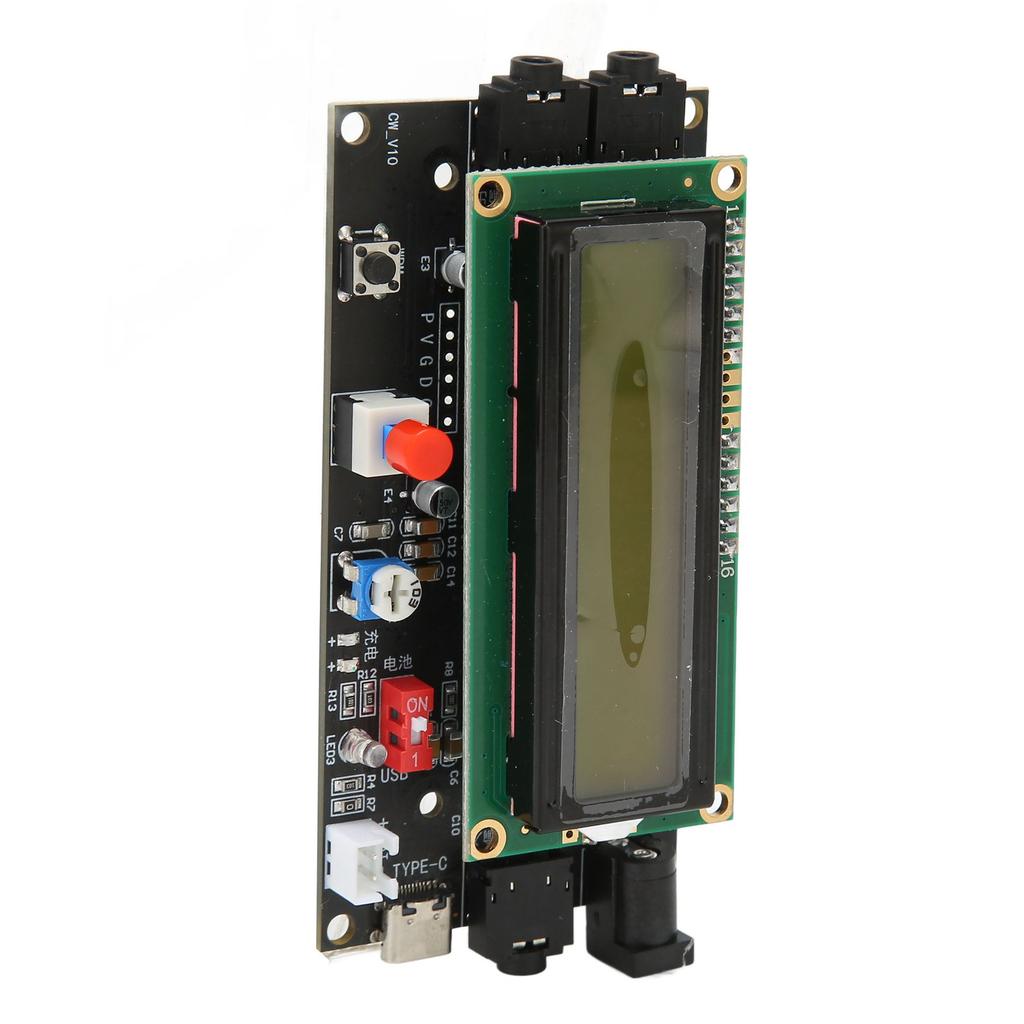 Ham Radio Essential CW Decoder LED Display Morse Code Reader Translator for Outdoor DC7‑12V 500mA