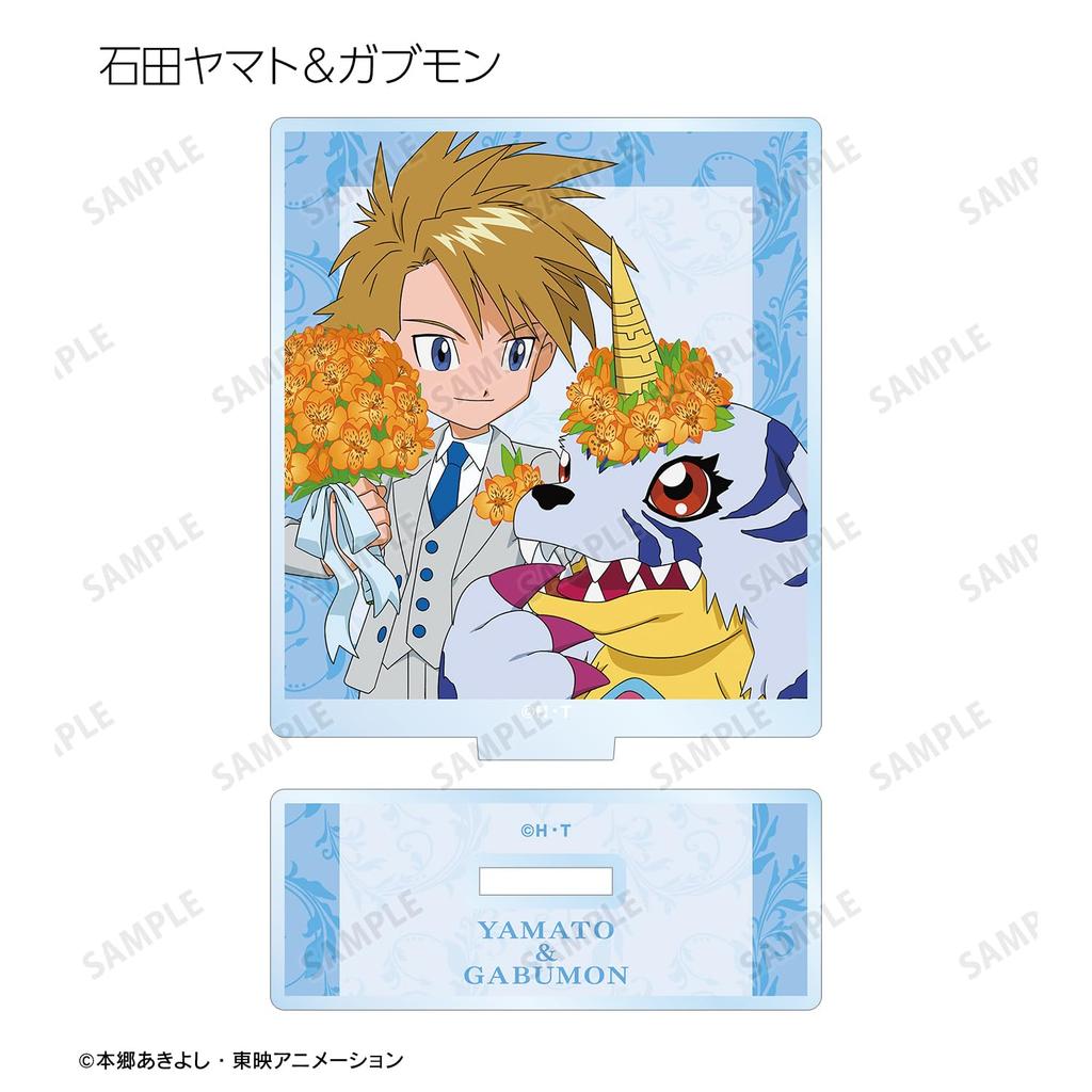 Digimon Adventure Оригинальная иллюстрация 25-я годовщина Торговая акриловая подставка colleize Официальные товары Официальная лицензия [Официальная] версия. (Единица/КОРОБКА)